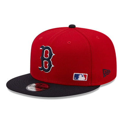 Boston Red Sox Team Arch Red 9FIFTY Snapback Cap