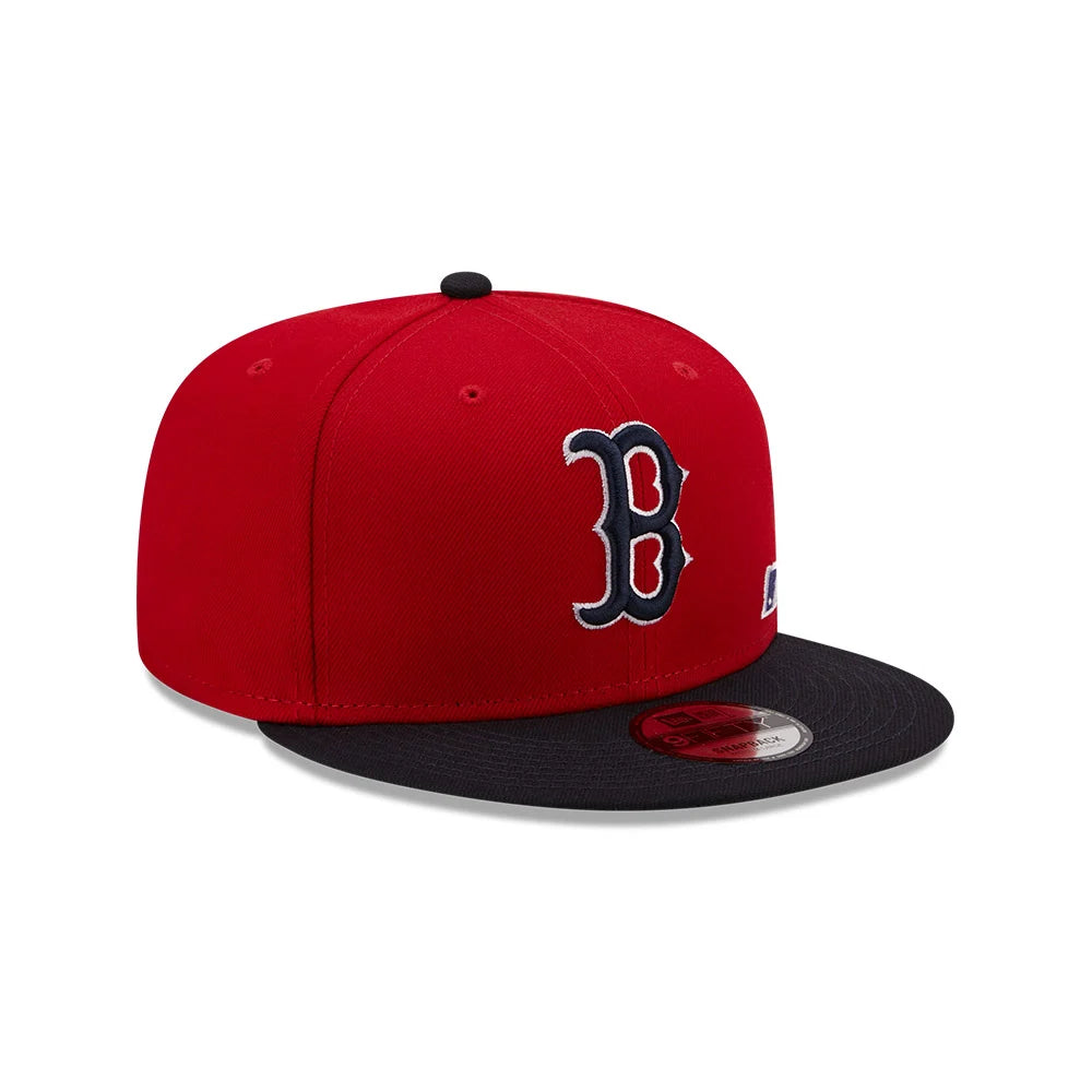 Boston Red Sox Team Arch Red 9FIFTY Snapback Cap