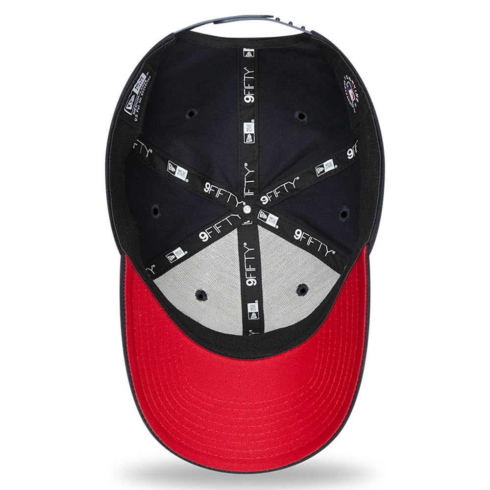 Boston Red Sox Team Navy 9FIFTY Stretch Snap Cap