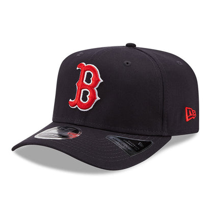 Boston Red Sox Team Navy 9FIFTY Stretch Snap Cap