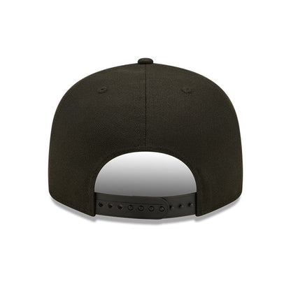 Chicago Bulls Metallic Logo Black 9FIFTY Snapback Cap