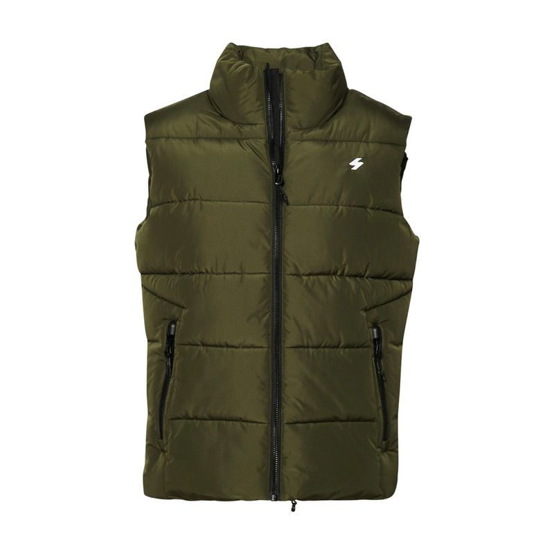 Mens sleeveless jacket with 2025 pockets