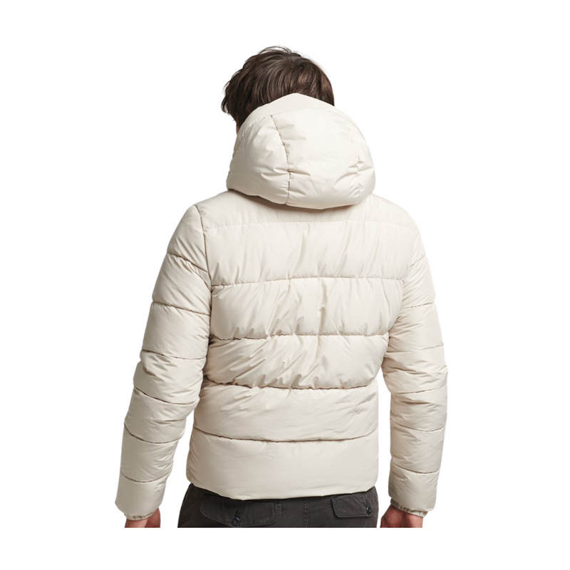 SUPERDRY Code Sl Hooded Longline Puffer Jacket