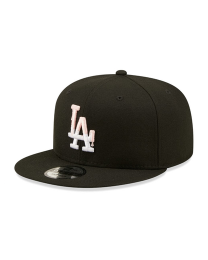 LA Dodgers MLB Team Drip Black 9FIFTY Snapback Cap