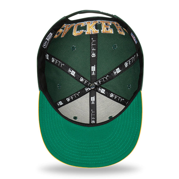 Green Bay Packers Team Arch Green 9FIFTY Snapback Cap