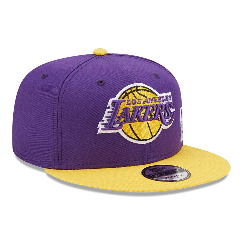 LA Lakers Team Arch Purple 9FIFTY Snapback Cap