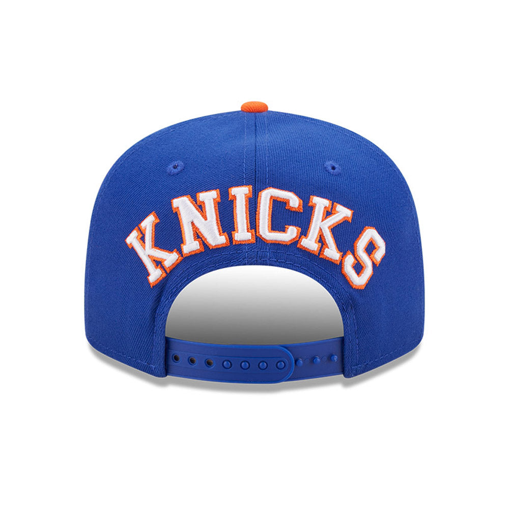 New York Knicks Team Arch Blue 9FIFTY Snapback Cap