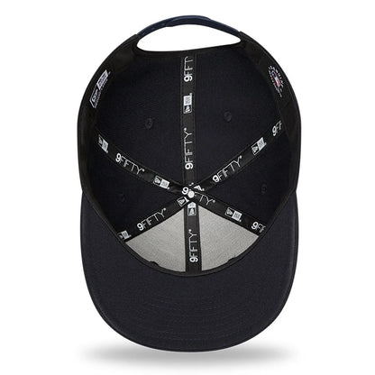 New York Yankees Metallic Logo Navy 9FIFTY Snapback Cap