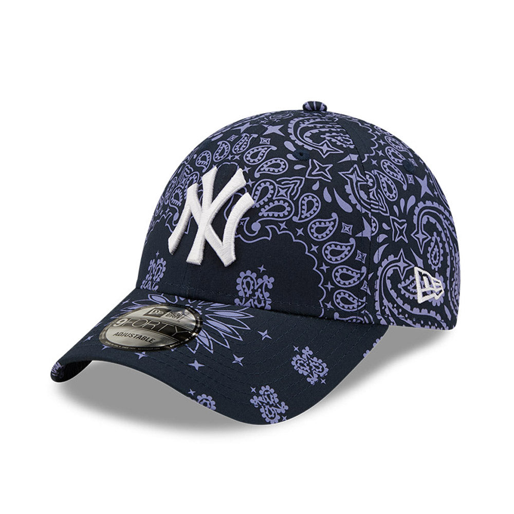 New York Yankees Paisley Print Blue 9FORTY Cap
