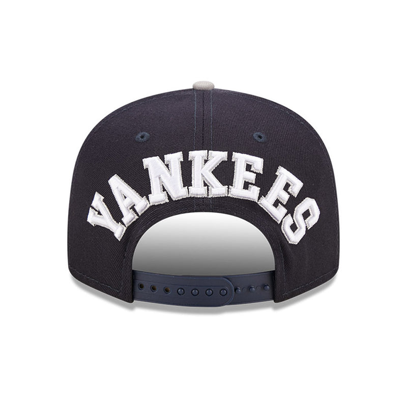 New York Yankees Team Arch Navy 9FIFTY Snapback Cap