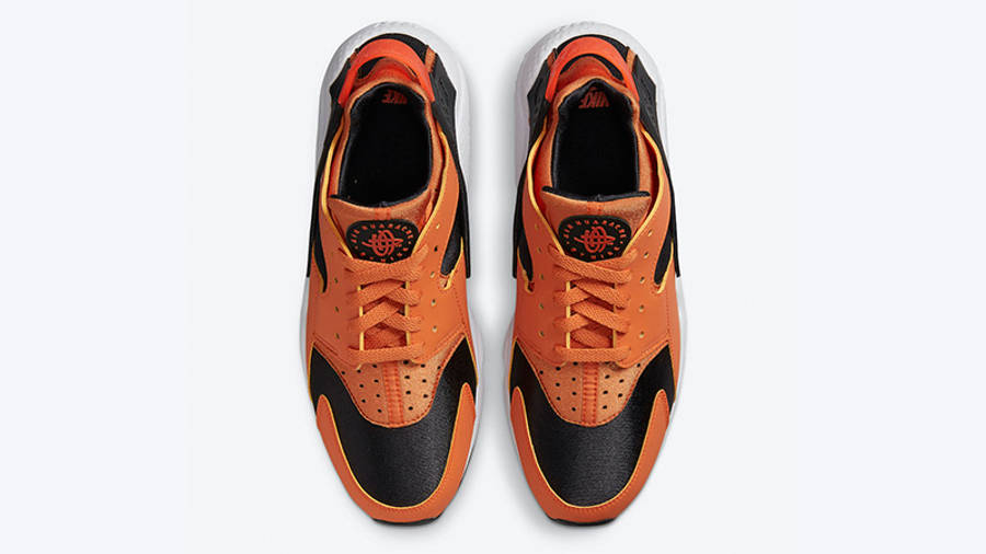 Air Huarache Black orange Dimension London