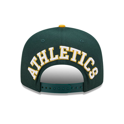Oakland Athletics Team Arch Green 9FIFTY Snapback Cap