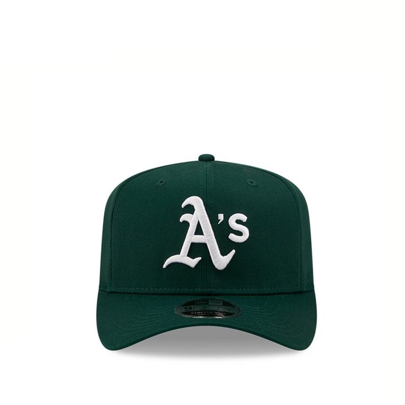 Oakland Athletics MLB Team Logo Green 9FIFTY Stretch Snap Cap