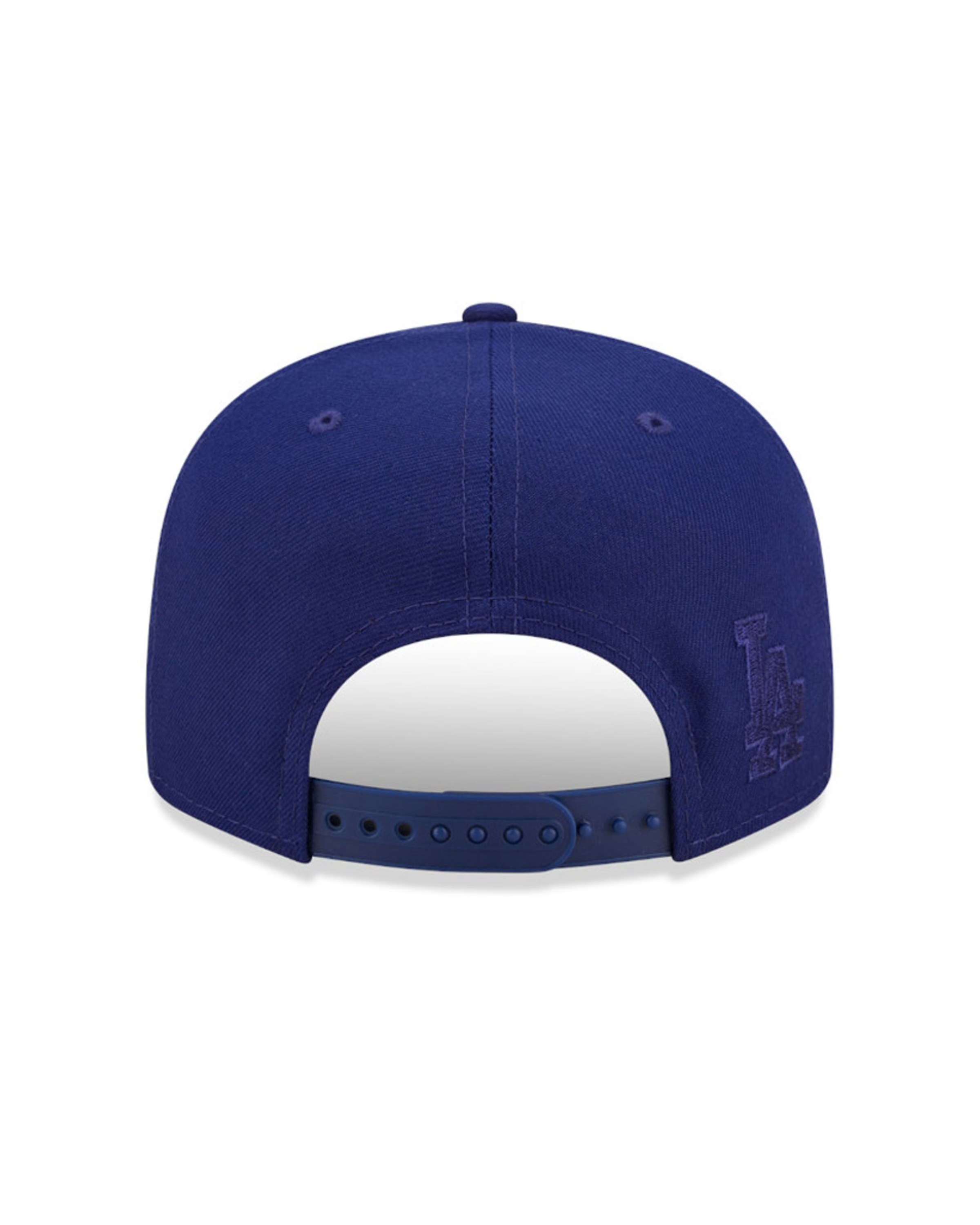 LA Dodgers Typo Patch Blue 9FIFTY Snapback Cap
