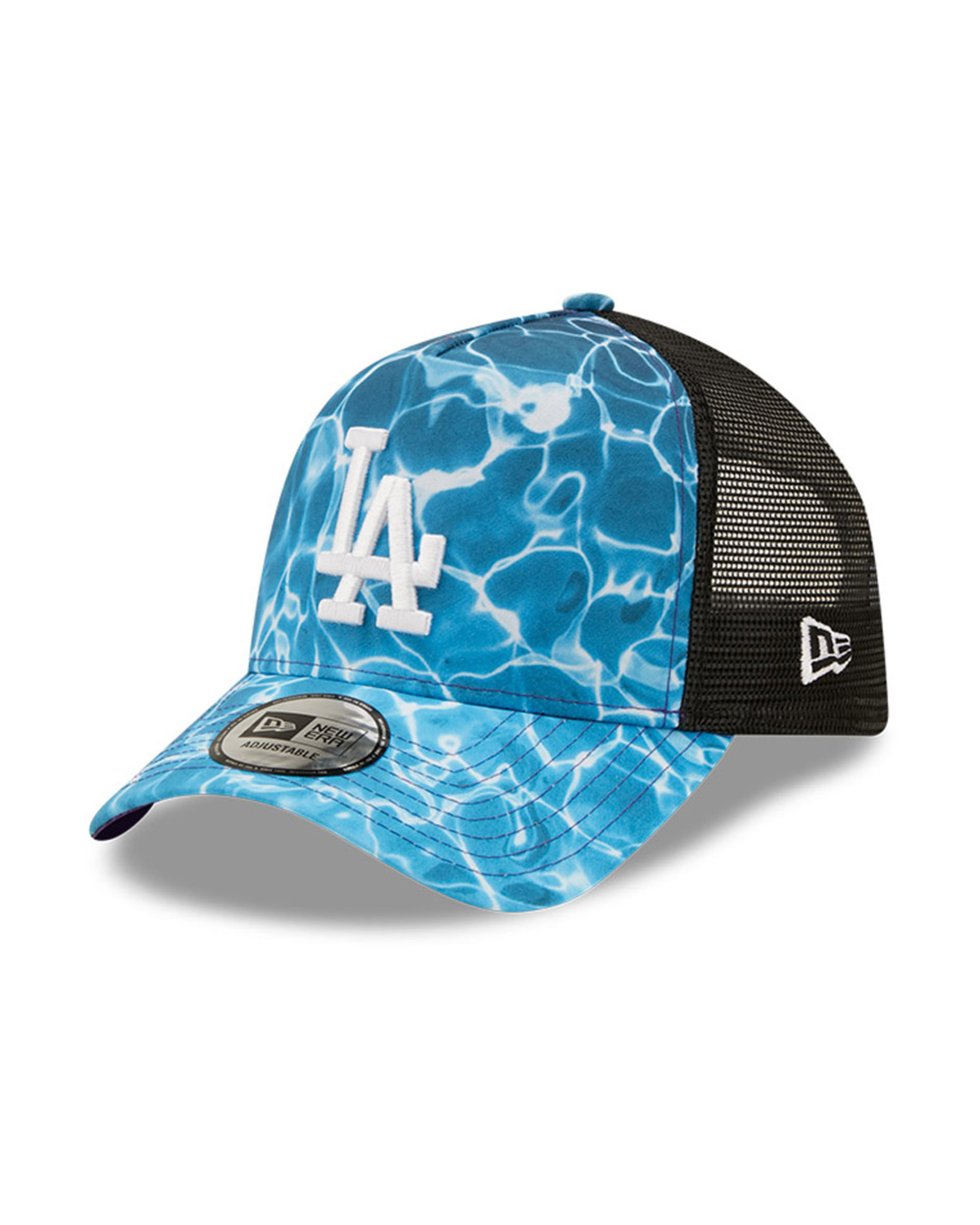 LA Dodgers Summer City Blue A-Frame Trucker Cap