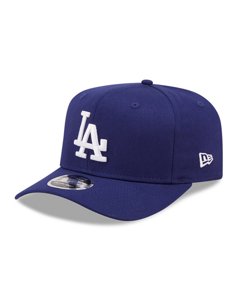 LA Dodgers MLB Logo Blue 9FIFTY Stretch Snap Cap